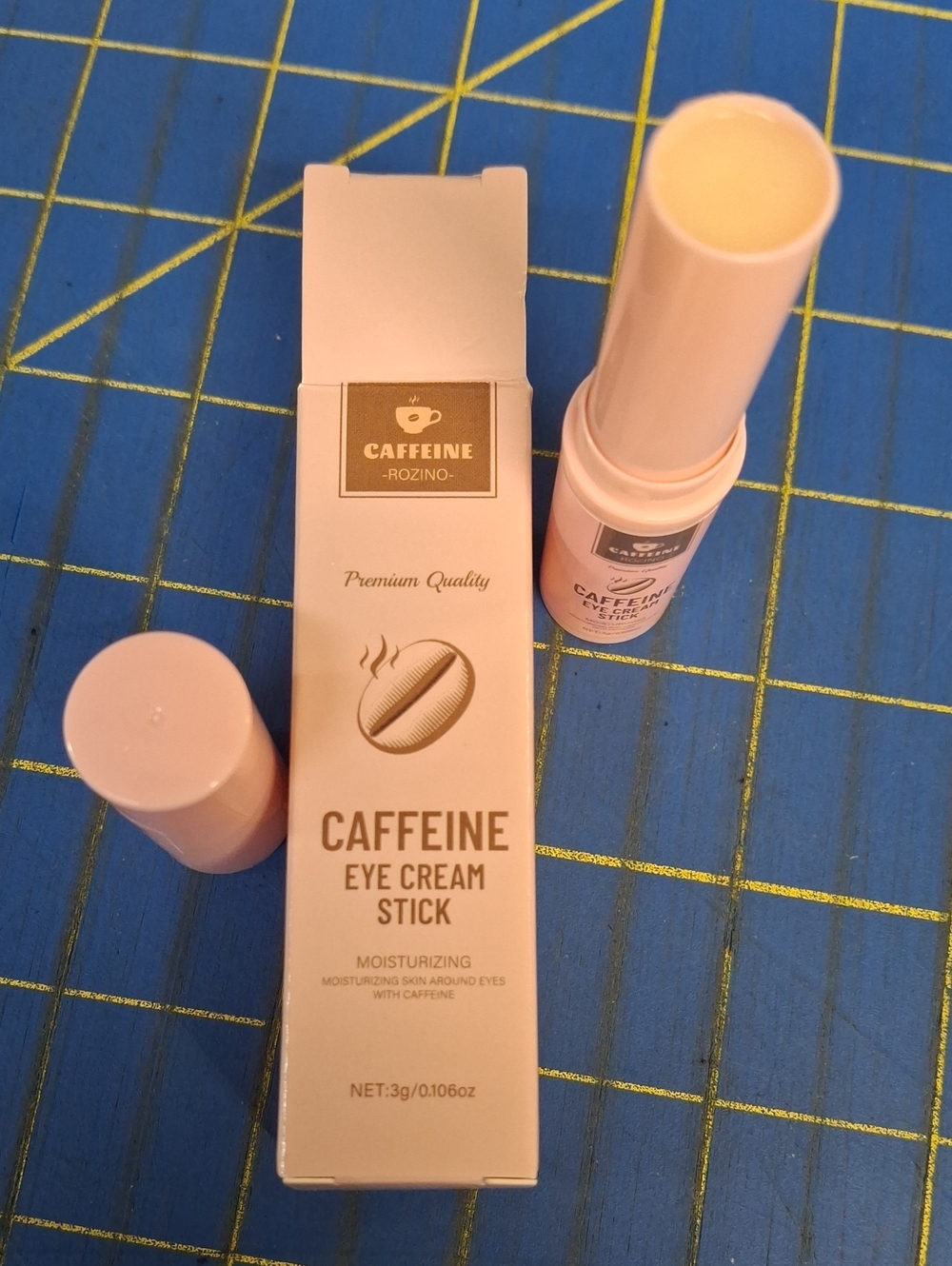 Rozino Caffeine Eye Cream Stick 3g New
